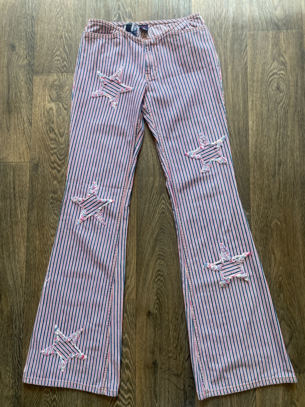 Vintage LIX made in USA low rise flare pants
